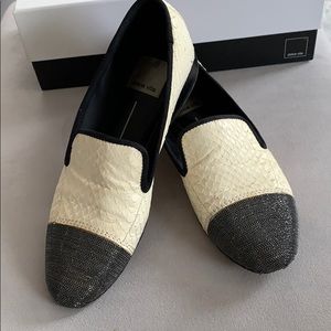 Dolce Vita snake leather flats